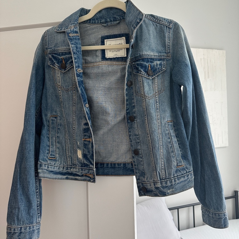 Abercrombie & Fitch Classic Blue Jean Jacket